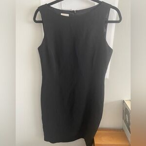 Vintage Boatneck Black Dress